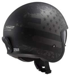 Richa OF599 Spitfire Black Flag Motorhelm -Professionele winkel voor motoruitrusting 019479 114 2 LS2 OF599 Spitfire Flag