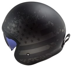 Richa OF599 Spitfire Black Flag Motorhelm -Professionele winkel voor motoruitrusting 019479 114 4 LS2 OF599 Spitfire Flag