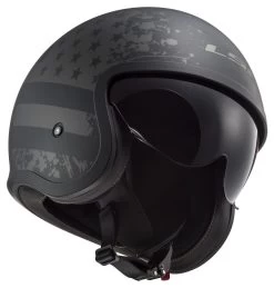 Richa OF599 Spitfire Black Flag Motorhelm -Professionele winkel voor motoruitrusting 019479 114 5 LS2 OF599 Spitfire Flag