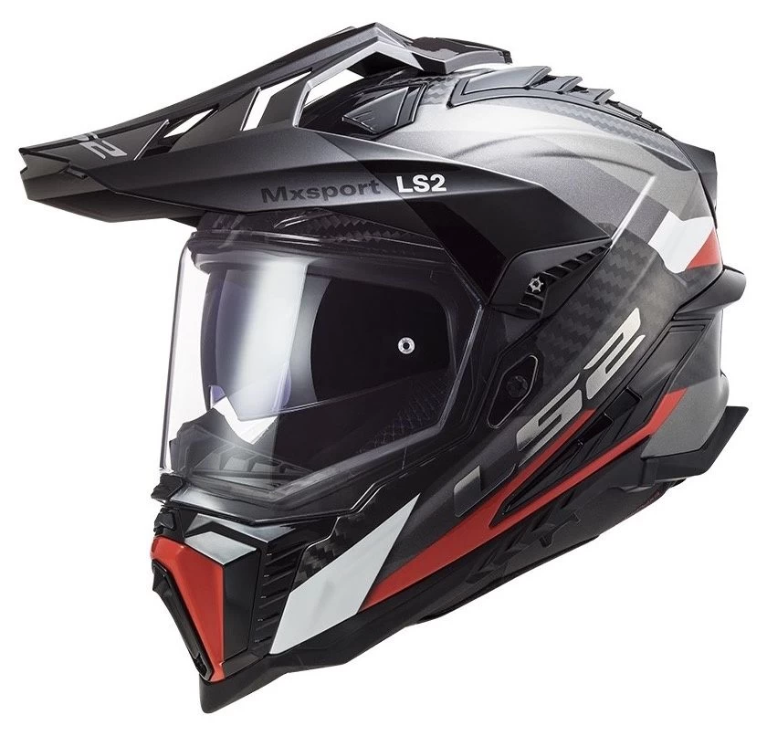 Richa MX701 Carbon Explorer Frontier Motorhelm 3 Richa MX701 Carbon Explorer Frontier Motorhelm