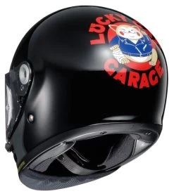 Glamster Lucky Cat Garage Motorhelm -Professionele winkel voor motoruitrusting 024835 122 2 Shoei Glamster Lucky Cat Garage