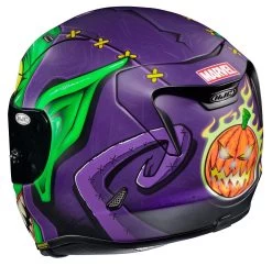 RPHA 11 Green Goblin Motorhelm -Professionele winkel voor motoruitrusting 026085 010 2 HJC RPHA 11 Green Goblin Marvel