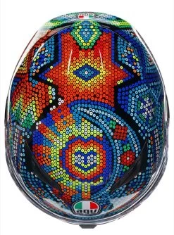 Dainese K3 Rossi Winter Test 2018 Motorhelm -Professionele winkel voor motoruitrusting 027230 046 8 AGV K3 Rossi Winter Test 2018 Helmet