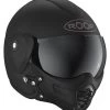 Roadster Iron Motorhelm -Professionele winkel voor motoruitrusting 027861 111 1 ROOF Roadster Iron Helmet matt black black