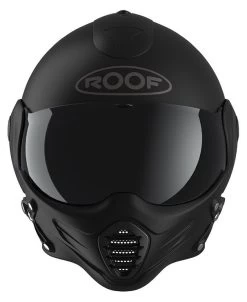 Roadster Iron Motorhelm -Professionele winkel voor motoruitrusting 027861 111 3 ROOF Roadster Iron Helmet matt black black