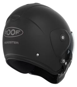 Roadster Iron Motorhelm -Professionele winkel voor motoruitrusting 027861 111 4 ROOF Roadster Iron Helmet matt black black