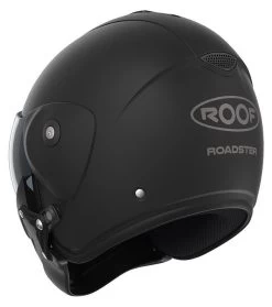Roadster Iron Motorhelm -Professionele winkel voor motoruitrusting 027861 111 5 ROOF Roadster Iron Helmet matt black black