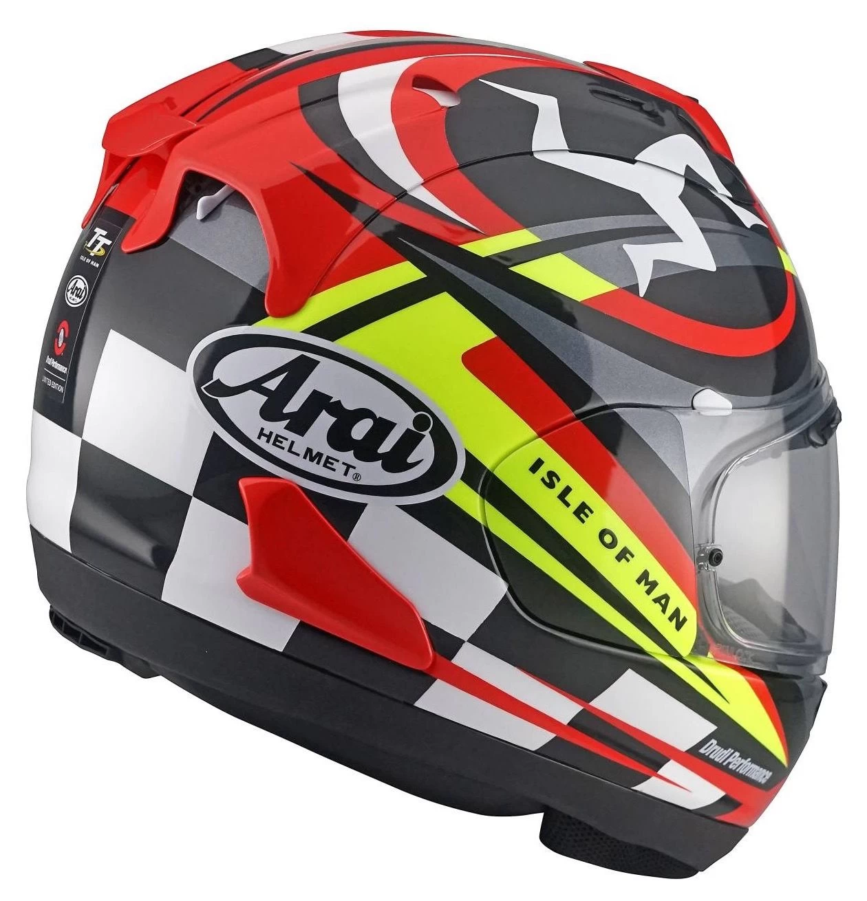 RX-7V EVO Isle Of Man TT 2023 Motorhelm - Afbeelding 2