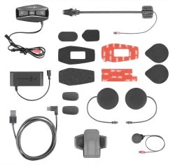 Richa U-COM 4 Bluetooth Headset -Professionele winkel voor motoruitrusting 027952 000 5 Interphone UCOM4 Single Bluetooth Headset