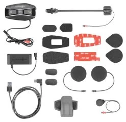 Richa U-COM 16 Mesh Headset -Professionele winkel voor motoruitrusting 027954 000 6 Interphone UCOM16 Single Bluetooth Headset