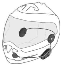 Richa U-COM 7R Bluetooth Headset -Professionele winkel voor motoruitrusting 027958 000 5 Interphone U COM7R Bluetooth Headset