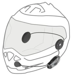 Richa U-COM 6R Bluetooth Headset -Professionele winkel voor motoruitrusting 027960 000 5 Interphone U COM6R Bluetooth Headset