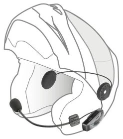 Richa U-COM 6R Bluetooth Headset -Professionele winkel voor motoruitrusting 027960 000 6 Interphone U COM6R Bluetooth Headset